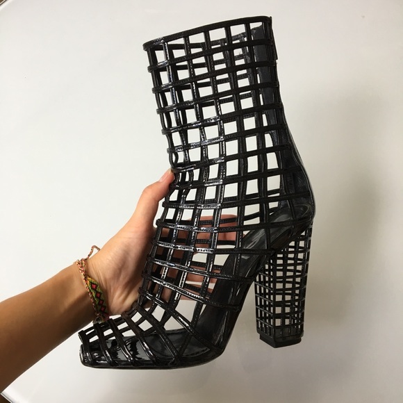YSL cage booties - Picture 3 of 7